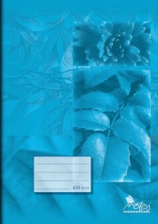 Školska bilježnica A4 prazna 20 listova plava