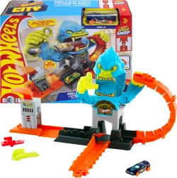 Hot Wheels City gladna gorila – Gorilla Slam – trkaća staza s autićem
