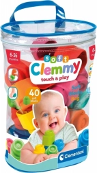 Mekane kocke Clemmy Set 40 kom u torbi