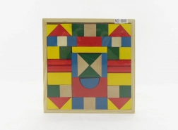 Drvene građevne kocke 48 kom