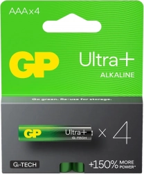 Alkalne baterije AAA GP Ultra+ 4 kom G-TECH