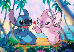 Puzzle TREFL Premium Plus Stitch & Angel 1000 dijelova