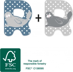 Drveno slovo R Small Foot