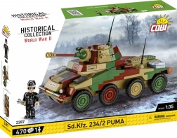 Konstrukcijski set oklopnog vozila Sd.Kfz. 234/2 Puma 1:35 (COBI)