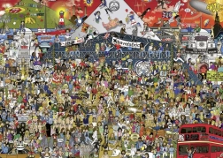 HEYE Puzzle Povijest Britanske Glazbe 2000 Dijelova