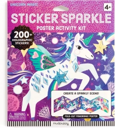 Set svjetlucavih naljepnica s Čarobnim jednorozima