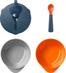 Zdjelice za lako zahvaćanje s poklopcem i žličicom Tommee Tippee Explora, 2 kom