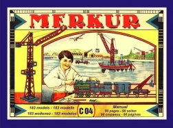 Metalni konstrukcijski komplet MERKUR classic – 183 modela