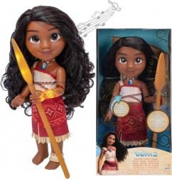 Disney Princeza pjevajuća lutka MOANA s tetovažom i veslom 35 cm
