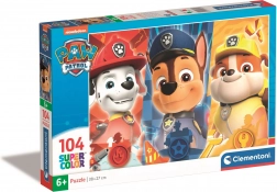 Puzzle od 104 dijelova s motivom Paw Patrol od Clementoni