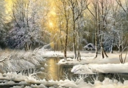 Norimpex dijamantno slikanje – šuma s osamljenom kućicom 30 × 40 cm