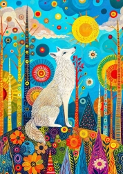 ENJOY Puzzle Bijeli zaštitnik 1000 dijelova