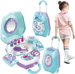 WOOPIE toaletni stolić 2u1 kozmetički salon u kovčežiću za djecu