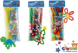 Kreativni set za djecu – 3 vrste u vrećici 15 × 38 cm