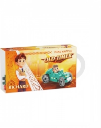 Mini Waffle staro auto tirkizno