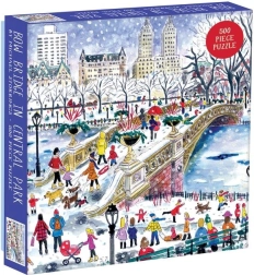 Kvadratne puzzle Bow Bridge u Central Parku 500 dijelova