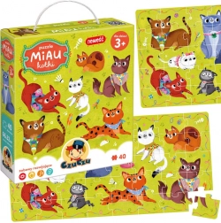 CzuCzu puzzle MIAU mačići 40 dijelova