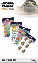Naljepnice Mandalorian - Set 200 kom