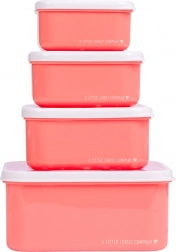 Set od četiri kutije za užinu A Little Lovely Company – Zabava
