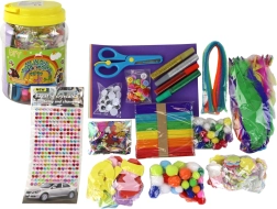 Kreativni umjetnički set u staklenci DIY