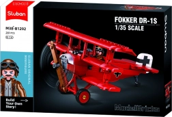 Sluban Model Bricks Trokrovni Fokker DR-1