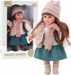 Lutka SWEET ANGEL u zimskom outfitu 36 cm