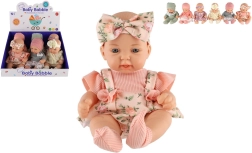 Beba lutka s čvrstim plastičnim tjelešcem 26 cm – miks odjeće, set 6 kom