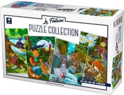 Puzzle La Fontaineove basne 4u1 (24, 35, 48, 60 dijelova)