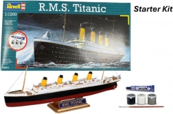revell starter kit 1:1200 r.m.s. titanic – model broda za početnike