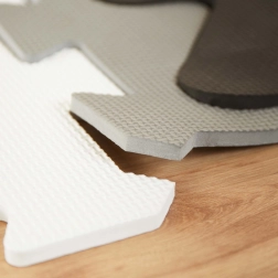 bieco pjenasta igraća podloga abeceda black & white, 26 kom