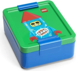 Lego rocket kutija za užinu plava/zelena