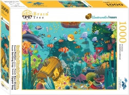 Puzzle BRAIN TREE blago ispod površine 1000 dijelova