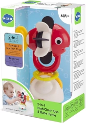 Zvečka 2-u-1 ribica s vakuumskom čašicom HOLA