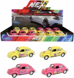 Metalni model WELLY VOLKSWAGEN Beetle 1:32 na potez unatrag