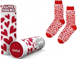 Pamučne čarape sa srcima