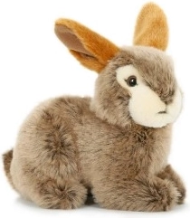 Plišana zečica 20 cm smeđa