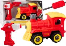 Rasklopiva lokomotiva na daljinsko upravljanje – crvena