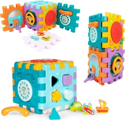 Interaktivna igraća kocka za djecu s glazbom i svjetlima