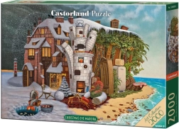 Puzzle Art Collection Božić na Madeiri 2000 dijelova CASTORLAND