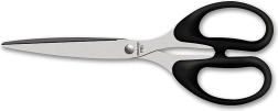 Office scissors 19 cm, black