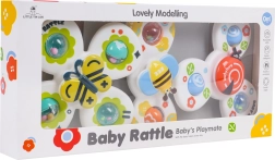 Set of ladybug, butterfly and bee suction-cup spinners - 3 pcs