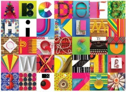 Puzzle Cobble Hill pronađena abeceda 1000 dijelova