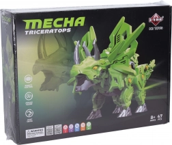 Konstrukcijski set RC dinosaurus Mecha Triceratops 23,7 cm