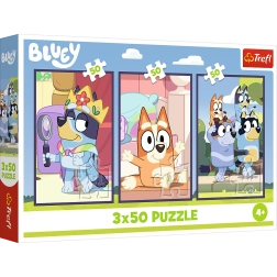 Puzzle 3x50 Obitelj Bluey