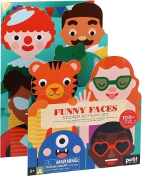 Set naljepnica s duhovitim licima od Petit Collage