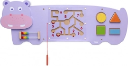 VIGA osjetilna manipulacijska ploča nilski konj FSC Montessori