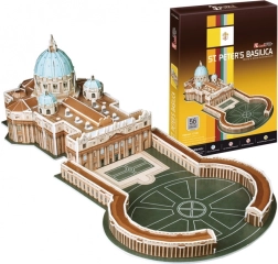 3D puzzle bazilika svetog Petra