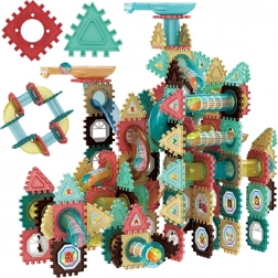 Woopie magnetski građevni blokovi 3D – edukativna kuglična staza 228 dijelova