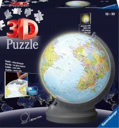 Ravensburger 3D svjetleći globus puzzle 540 dijelova
