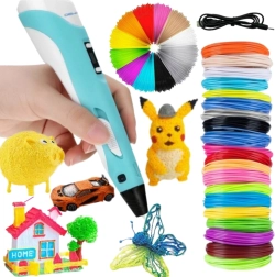 Woopie 3D olovka za djecu s LED zaslonom – kreativni set